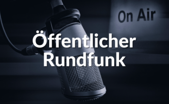 Öffentlicher Rundfunk